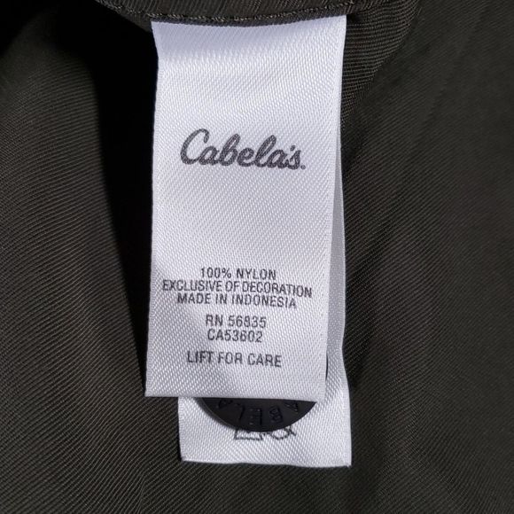 Cabela's Cedar Crossing Convertible Fishing Hiking Pants Army Green 44" x 30" - Picture 6 of 8